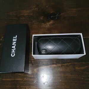 Black Chanel Sunglasses Case w/ Box